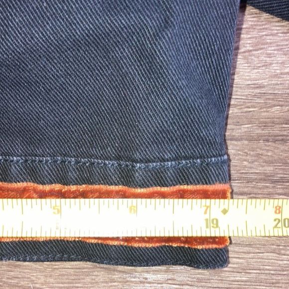 Y2K Taylor G Dallas Texas Denim Stretch Small Womens Jacket w/ Colorful designs - Picture 6 of 8